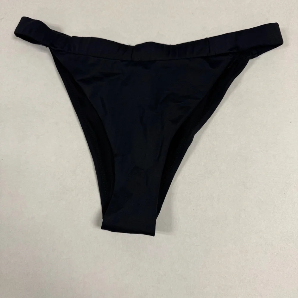 Sugarfree Black Bikini Bottom - Size S.